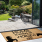 Coir Doormat Home Is Where My Horses Are