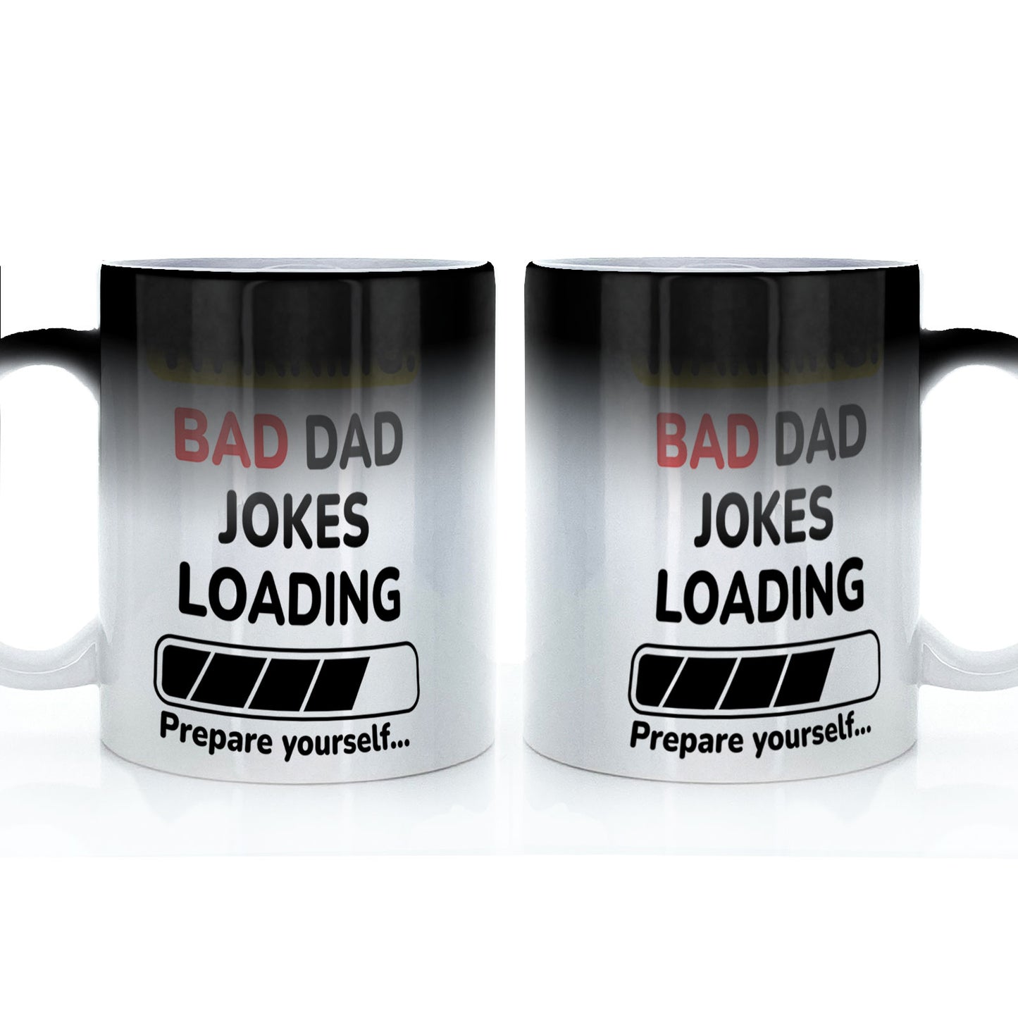 Father’s Day Funny Mug  Warning Bad Dad Jokes