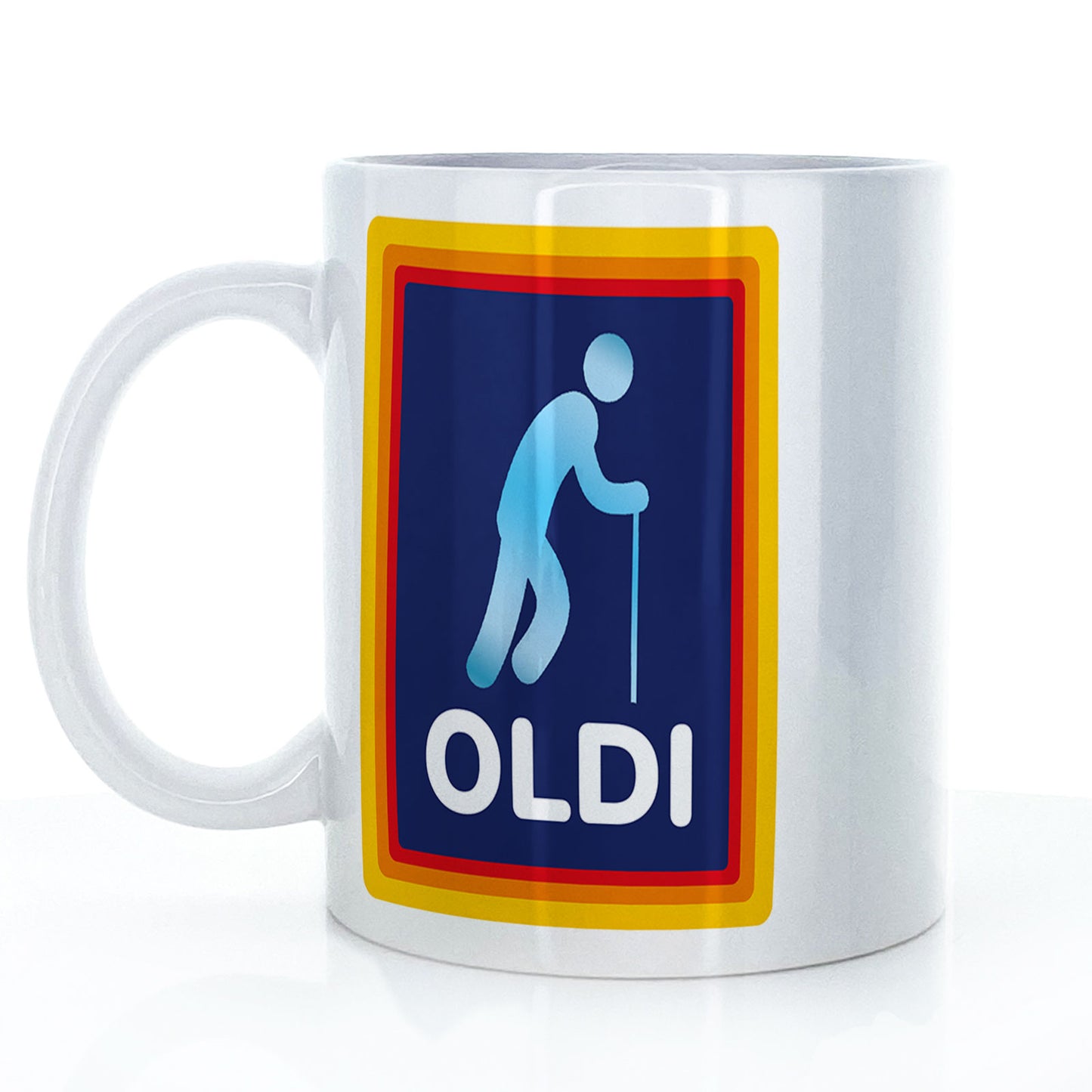 Vatertags-Oldi-Tasse, lustige Tasse für alten Mann und Papa