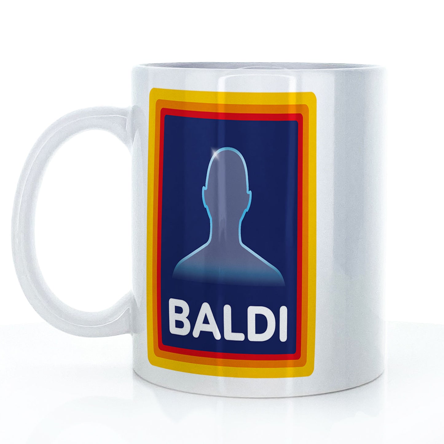 Father’s Day Baldi Mug  Funny Bald Dad Mug
