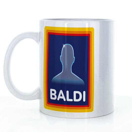 Baldi-Tasse zum Vatertag. Lustige Tasse für baldigen Papa
