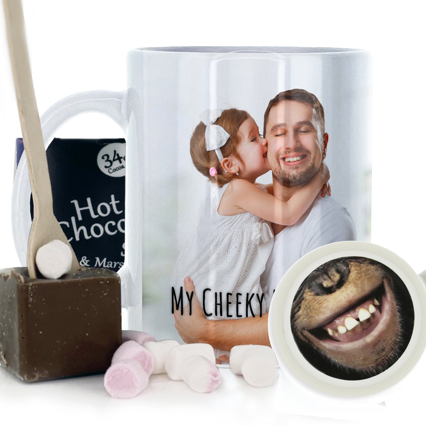 Personalised Funny Animal Base Photo Mugs