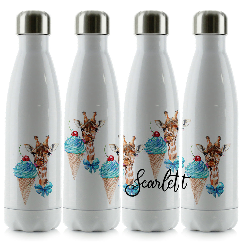 Personalised Giraffe Ice creams and Name Cola Bottle