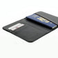 Personalised Passport Case & Tag with Black Marble & Text - Half Print