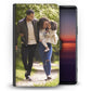 Personalised Leather Wallet Sony Xperia Phone Case