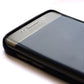 Personalisierte Huawei Phone Gel-Hülle mit hellblauem, herzbetontem Text
