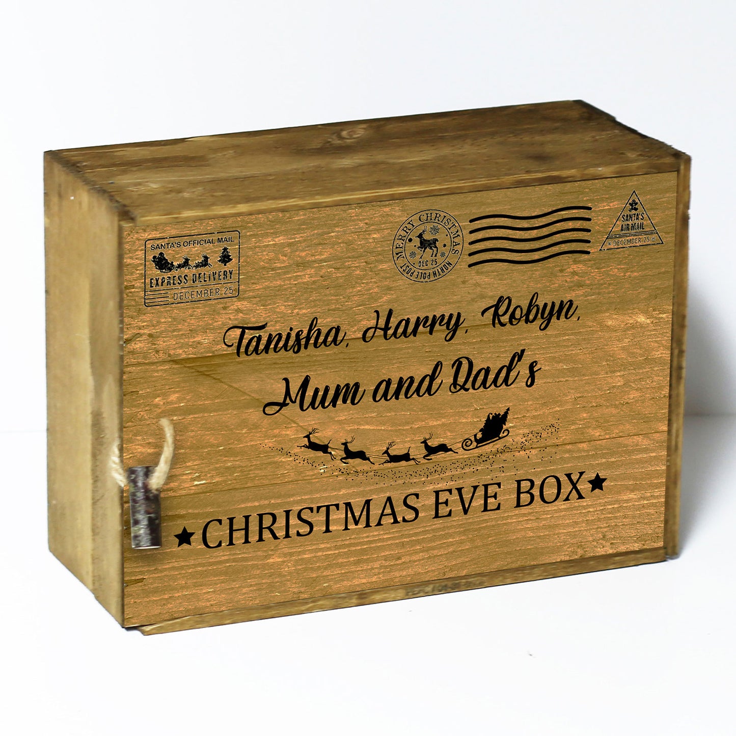 Personalised Christmas Eve Gift Box – Santa’s Sleigh Christmas Eve Box