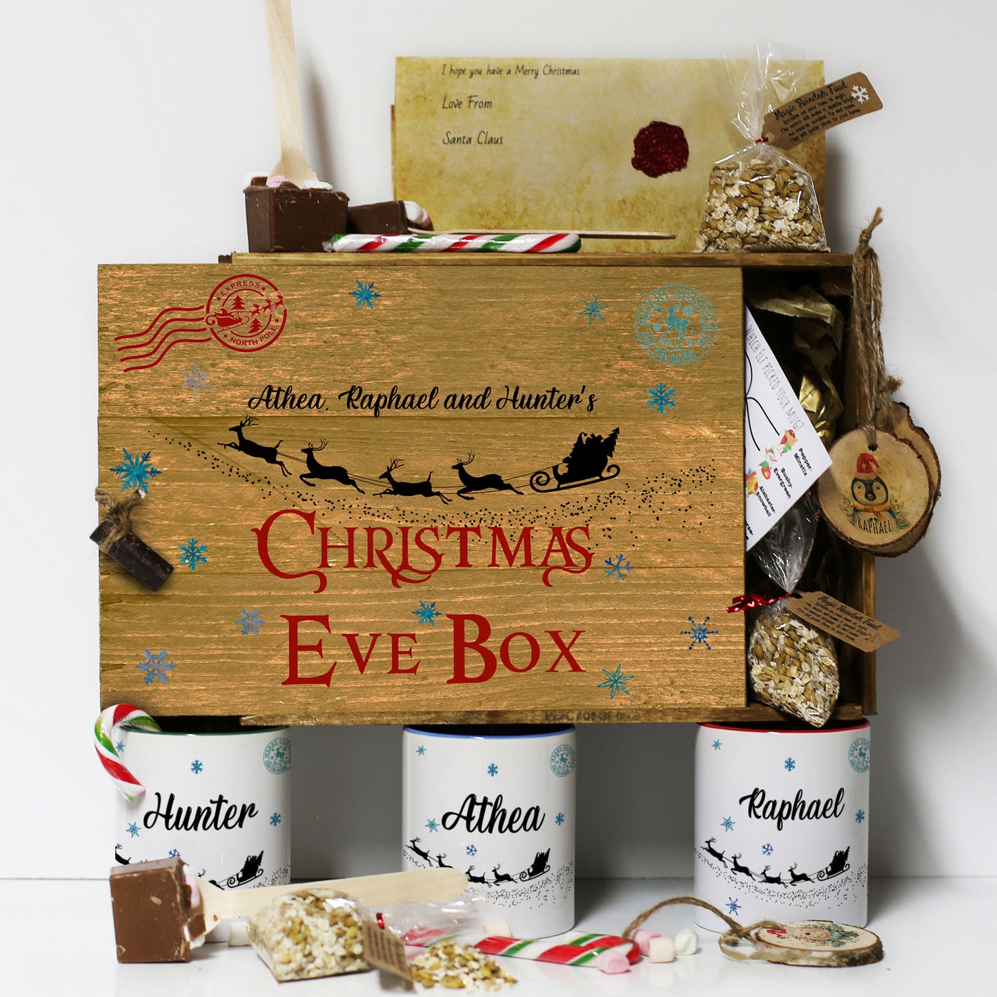 Personalised Christmas Eve Gift Box – Express Delivery Christmas Eve Box
