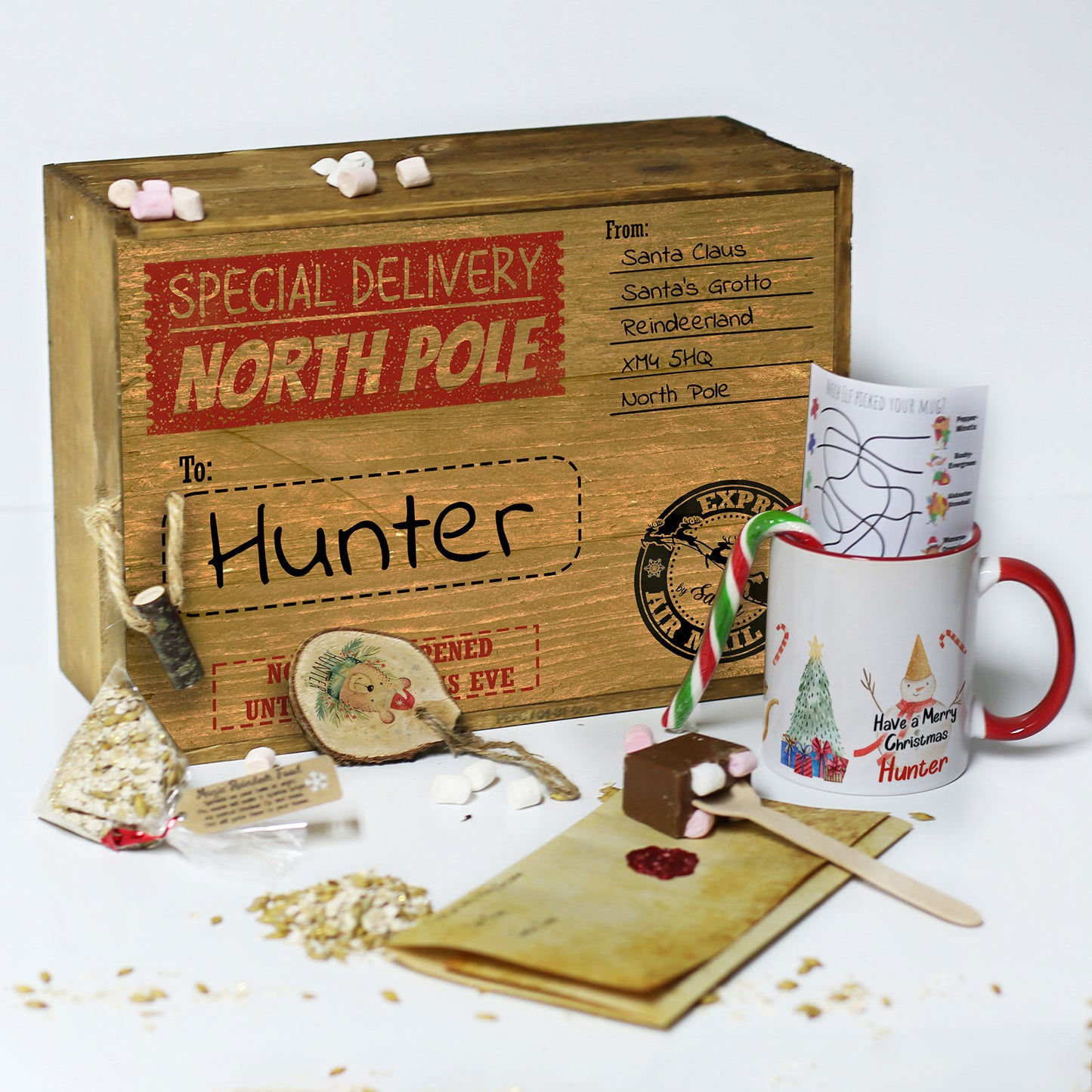 Personalised Christmas Eve Gift Box – Special North Pole Delivery