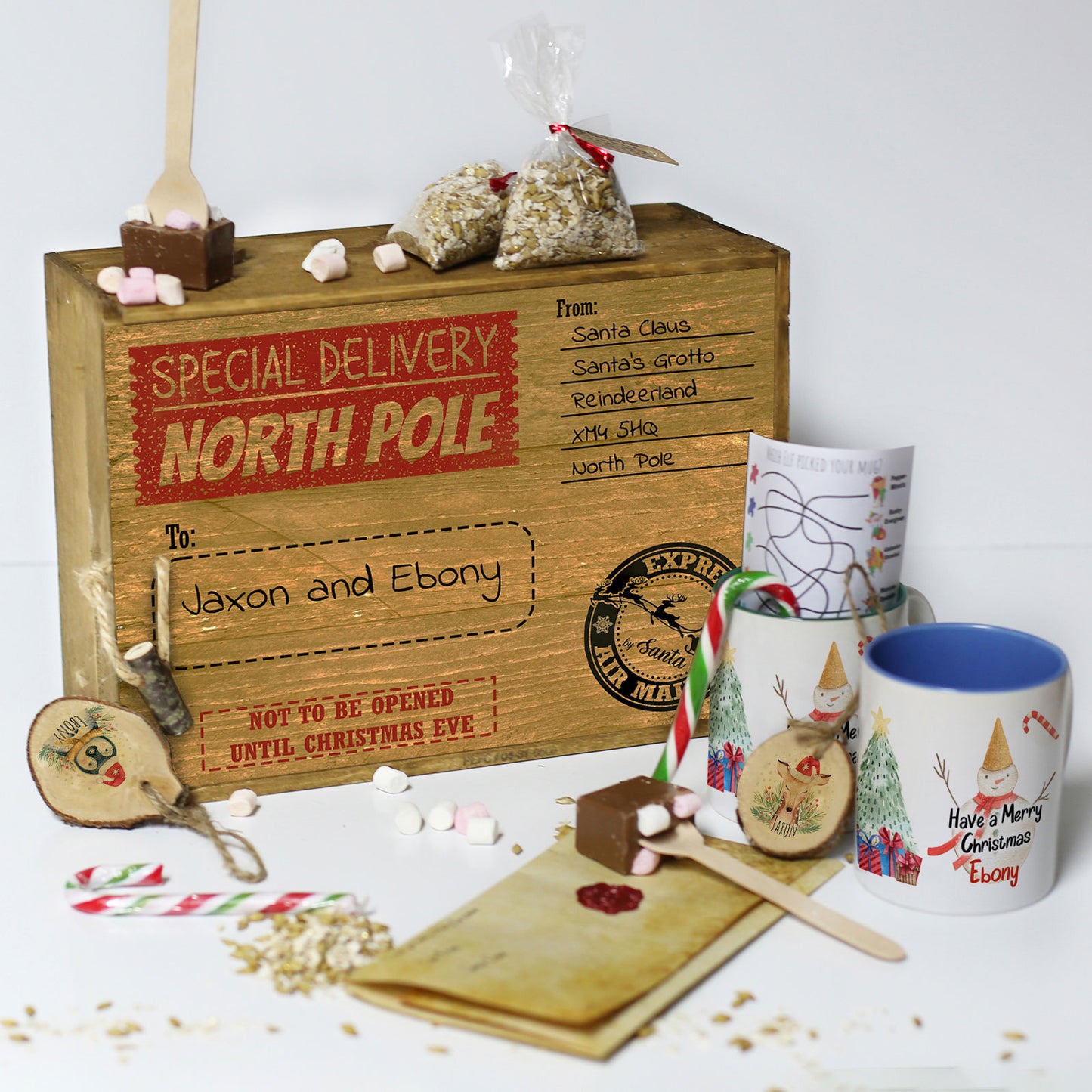 Personalised Christmas Eve Gift Box – Special North Pole Delivery