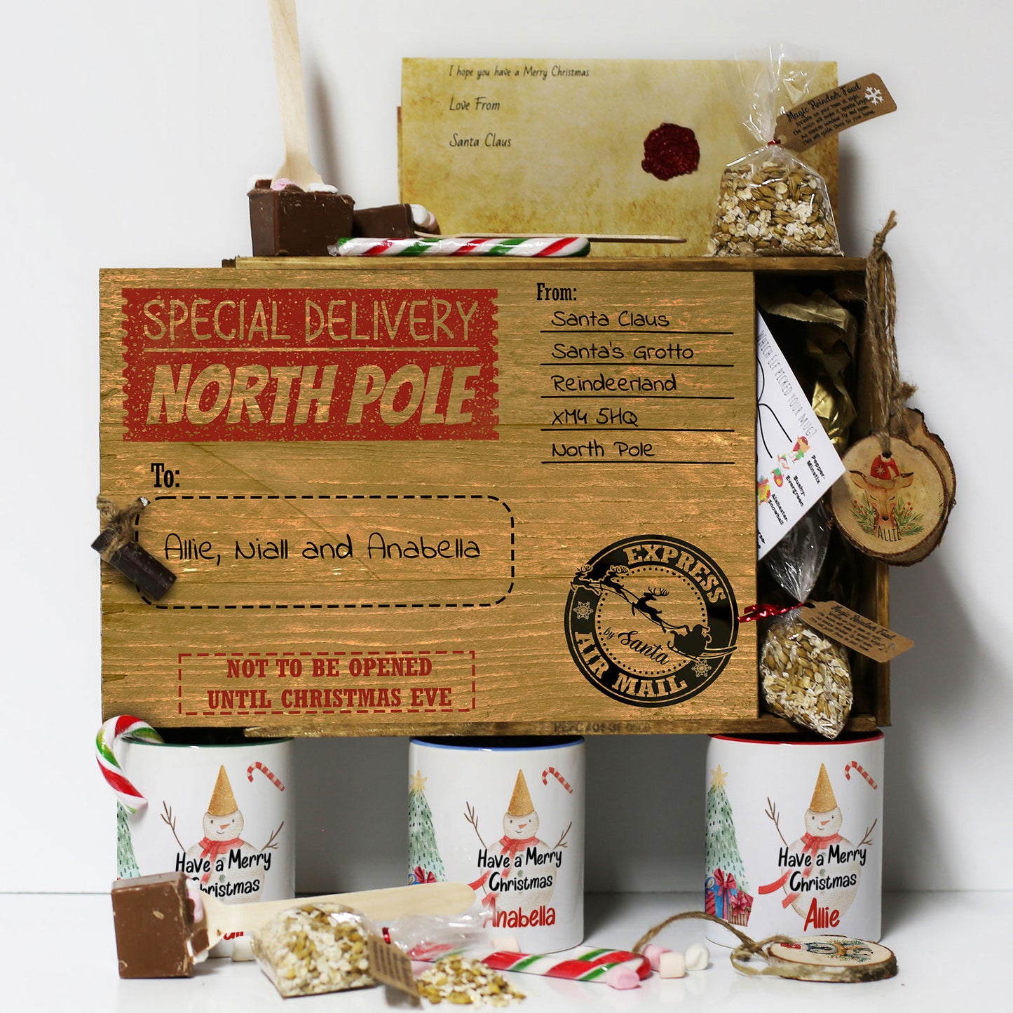 Personalised Christmas Eve Gift Box – Special North Pole Delivery