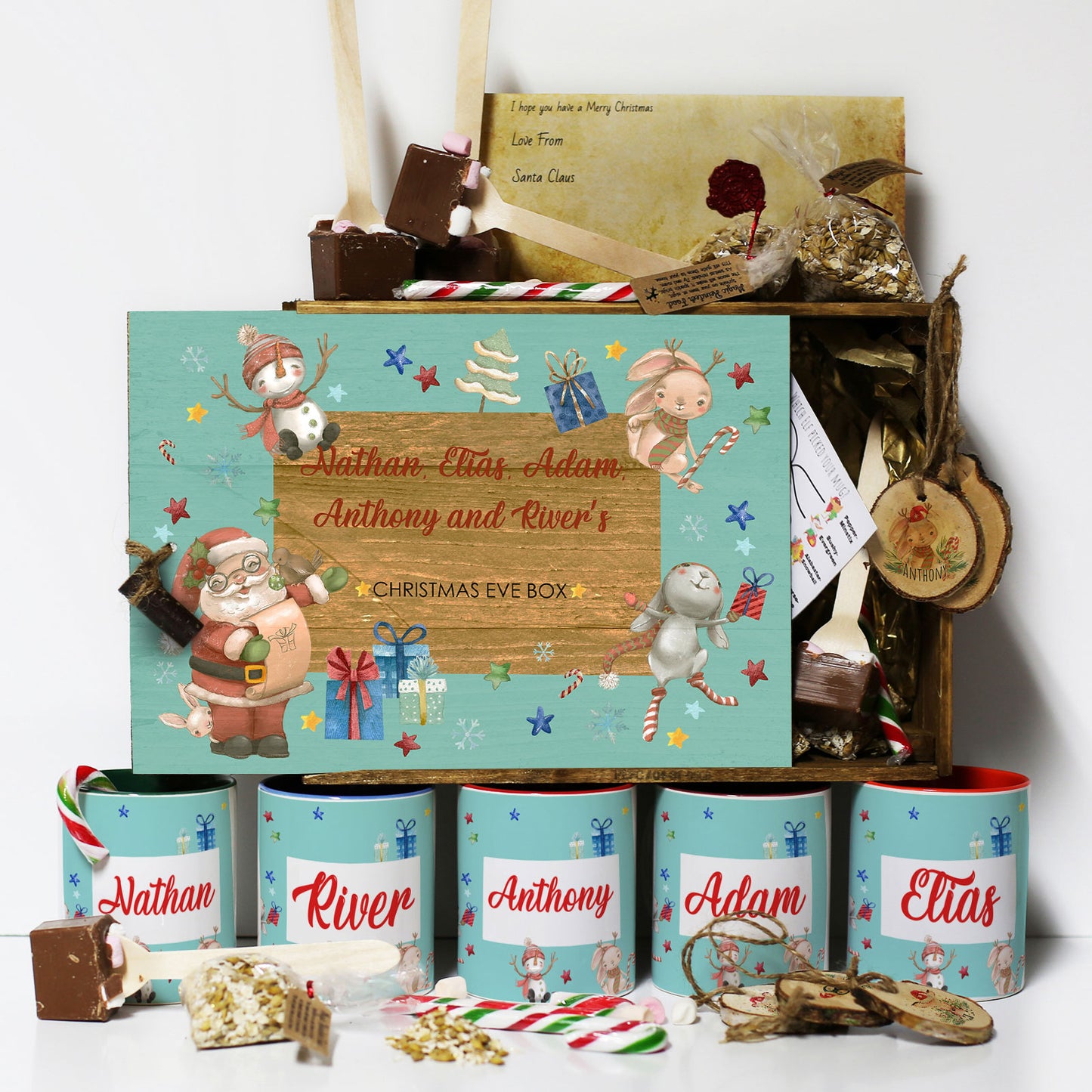 Personalised Christmas Eve Gift Box – Santa’s Christmas Eve Box