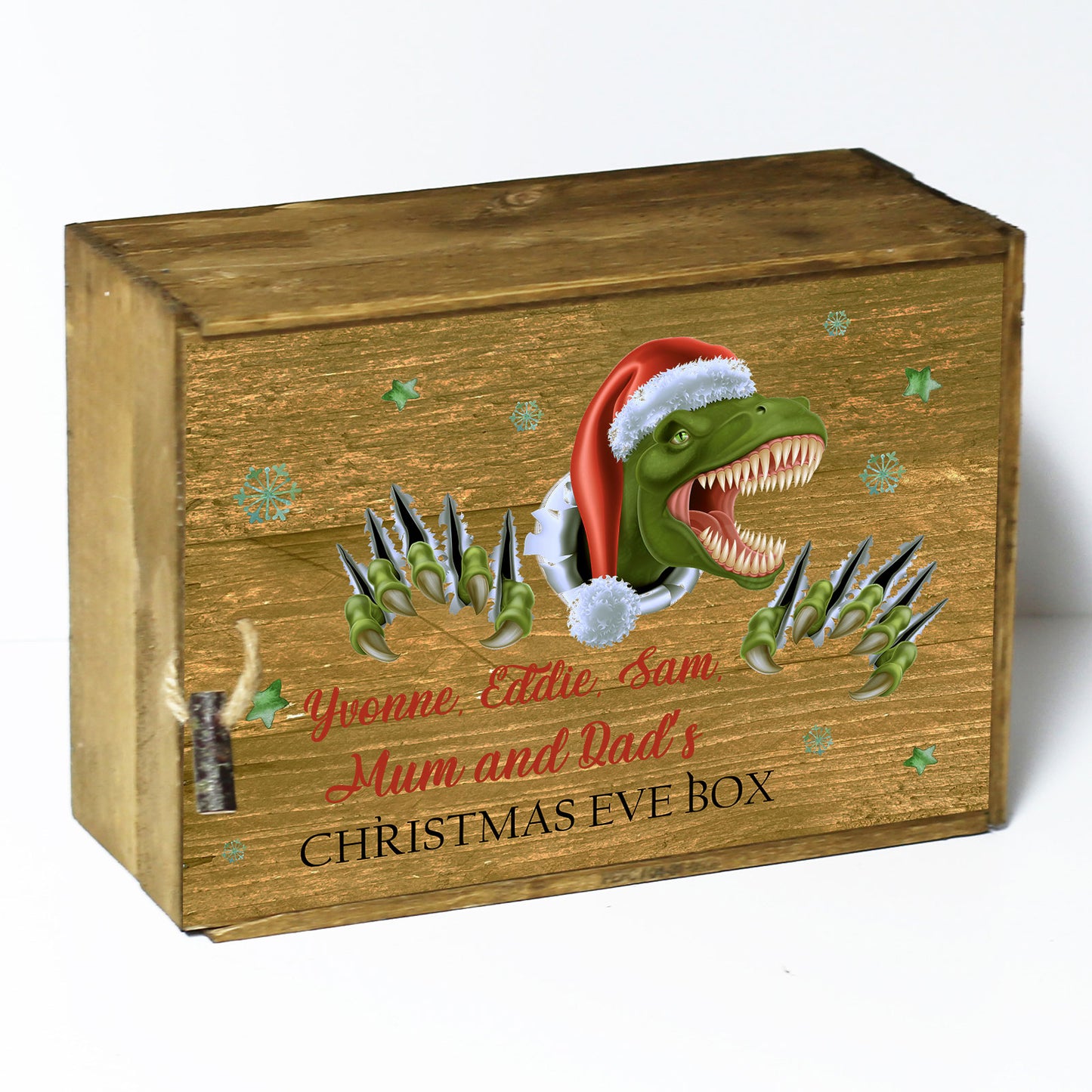 Personalised Christmas Eve Gift Box – Dinosaur Christmas Eve Box