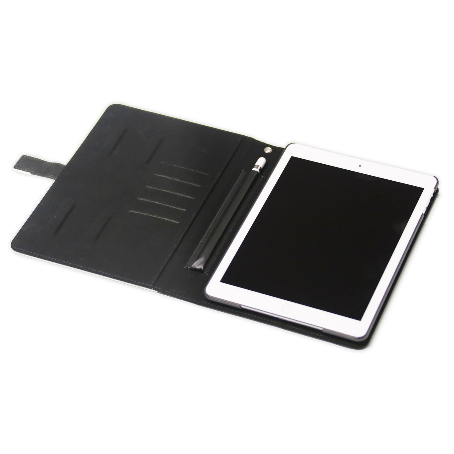 Personalised Apple iPad Leather Wallet Case