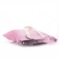 Personalisierte Glitzer-Einkaufstasche mit rosa Schweineblumen und niedlichem Text